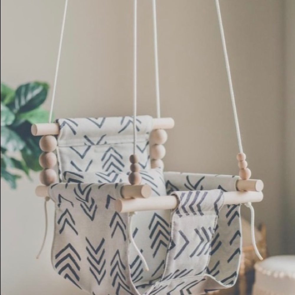 Indoor outdoor baby/toddler swing